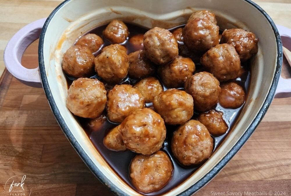 Sweet Savory Meatballs