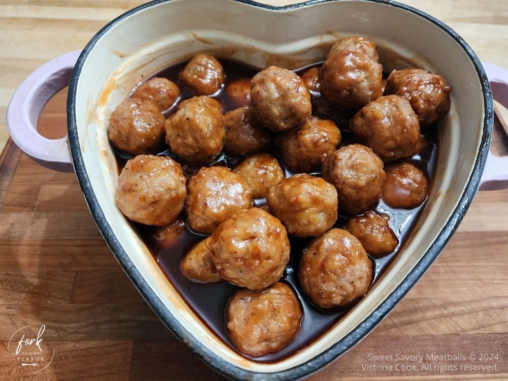 Sweet Savory Meatballs