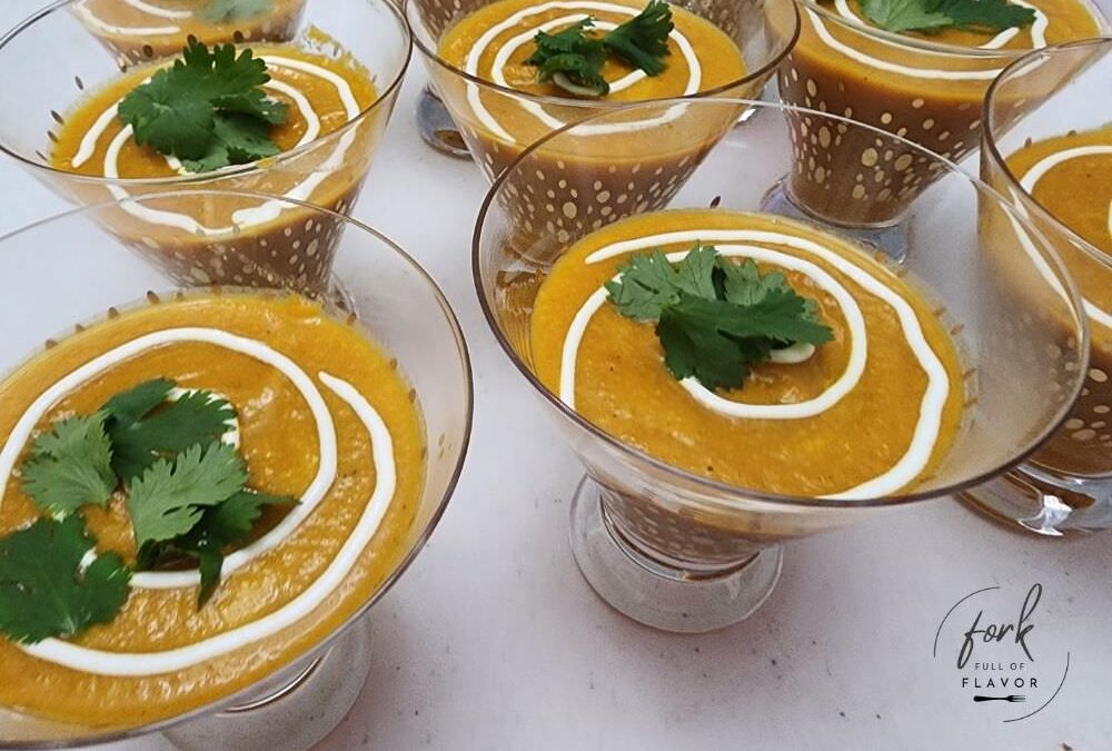 Ginger, Carrot & Coconut Soup